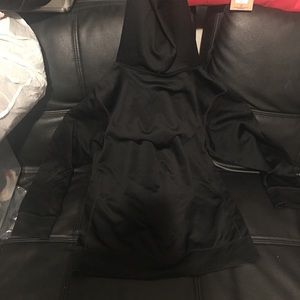 Black Nike Sweater with hood. Size XL for women.